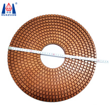 High Polishing Efficiency 16'' 7 Steps Wet Flexible Diamond Polishing Pad